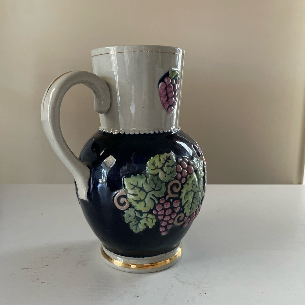 Vintage Salt-glazed Stoneware Jug